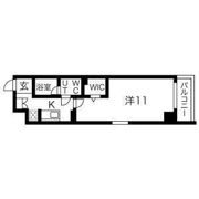 アクアスイート新大阪の間取り画像