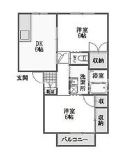 フレグランスビジューの間取り画像