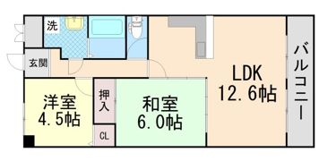 ボンヌ愛の間取り画像