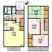 シーレックスパティオの間取り画像