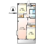 ペティハウス・ロベリアの間取り画像