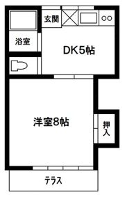 コーポリベロの間取り画像