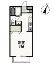 ベール花尻Aの間取り画像