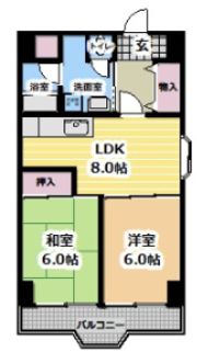 グリーンプラザの間取り画像