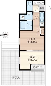 Beverly Homes 赤塚公園Ⅱの間取り画像