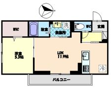 アーバンライフヒロ沖浜の間取り画像