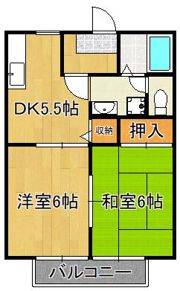 ハイツINOUEの間取り画像