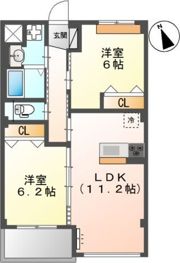 MARUKATSU UTAZU （マルカツ ウタヅ）の間取り画像