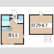 月ハウスたかとりの間取り画像
