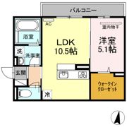 プレンティー新徳田の間取り画像