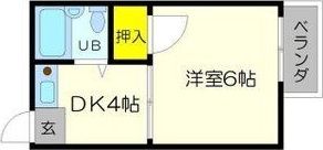 時山クリーンハイツ淡路の間取り画像