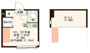 エスカリエの間取り画像