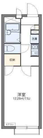 レオパレス大日イーストの間取り画像