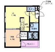 フジパレス内本町Ⅱ番館の間取り画像