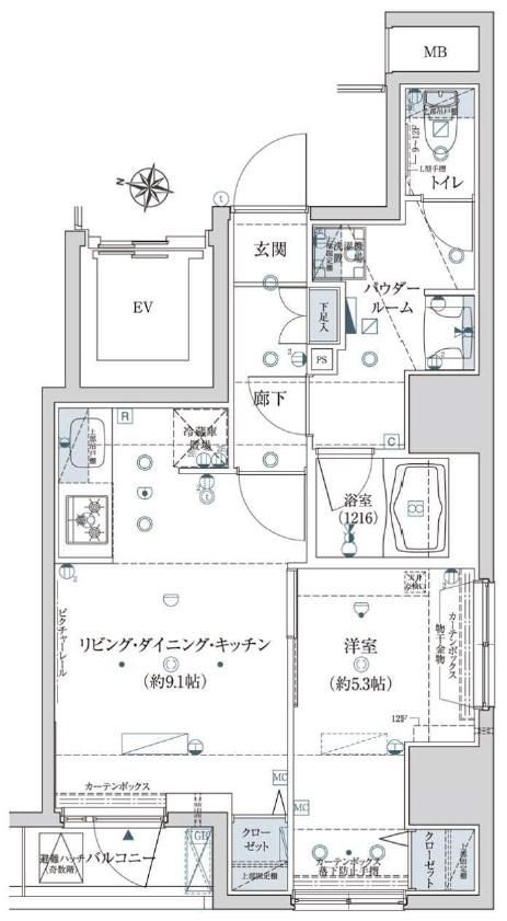 間取図