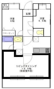 コーナスフロリダの間取り画像