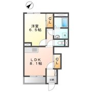グレース ほしかB棟の間取り画像