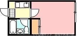 扇町マンションの間取り画像
