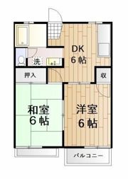 メゾンシーロードの間取り画像