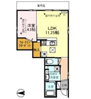 クラレットの間取り画像