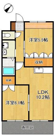 サニーコートYSの間取り画像