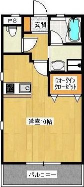 サクシードUの間取り画像