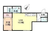 Luna江尻Ⅱの間取り画像