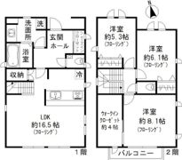 プルミエ Aの間取り画像