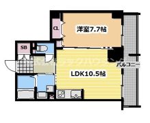 グランルージュ城東の間取り画像