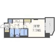 Luxe三国Ⅱの間取り画像