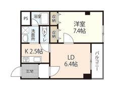カーサ和光の間取り画像