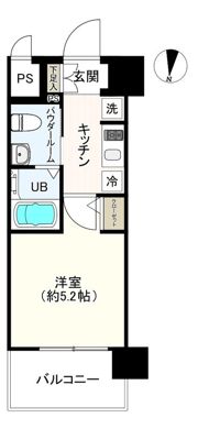 エスリード新大阪SOUTHの間取り画像
