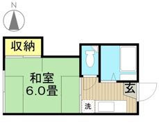 メゾン西小岩B棟の間取り画像