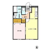 ルミエール花立 A棟の間取り画像