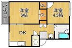 コーポ喜楽の間取り画像