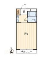 アルファ清心町の間取り画像