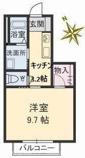 オレンジデイズ花園の間取り画像