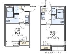 レオネクストコンフォート汐入Ⅱの間取り画像
