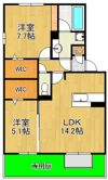 Nest Piece 原町の間取り画像