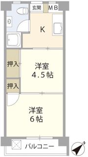 行徳マンションの間取り画像