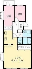 第六サンハイツ大森の間取り画像
