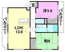 アバンティー2の間取り画像