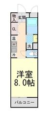 カーサ六甲友田町の間取り画像