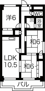 グランドメゾン大宮の間取り画像