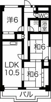 グランドメゾン大宮の間取り画像