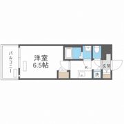 プレサンス天神橋ラ・デュアルの間取り画像