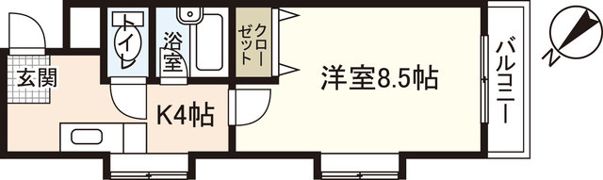 コンフォート祇園の間取り画像