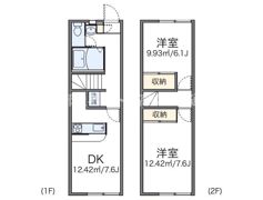 レオパレス新名の間取り画像