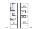レオパレス新名の間取り画像