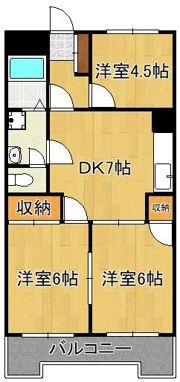 ギャラン春の町の間取り画像